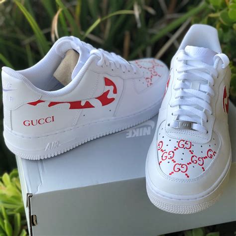 nike customizzate gucci|Gucci af1 custom.